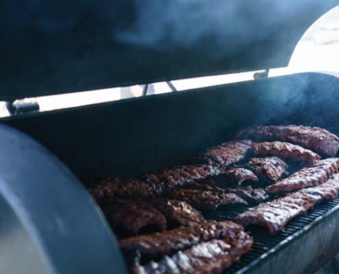Ribs im Smoker
