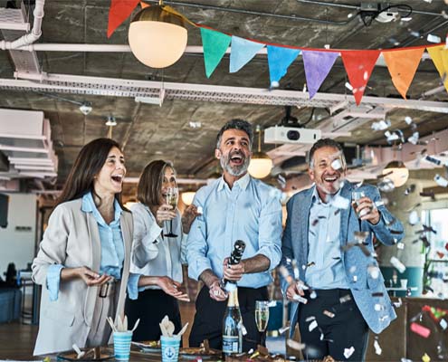 Partner Treffen Business